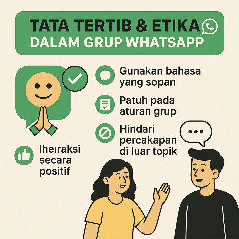 Tata Tertib dan Etika Grup WhatsApp